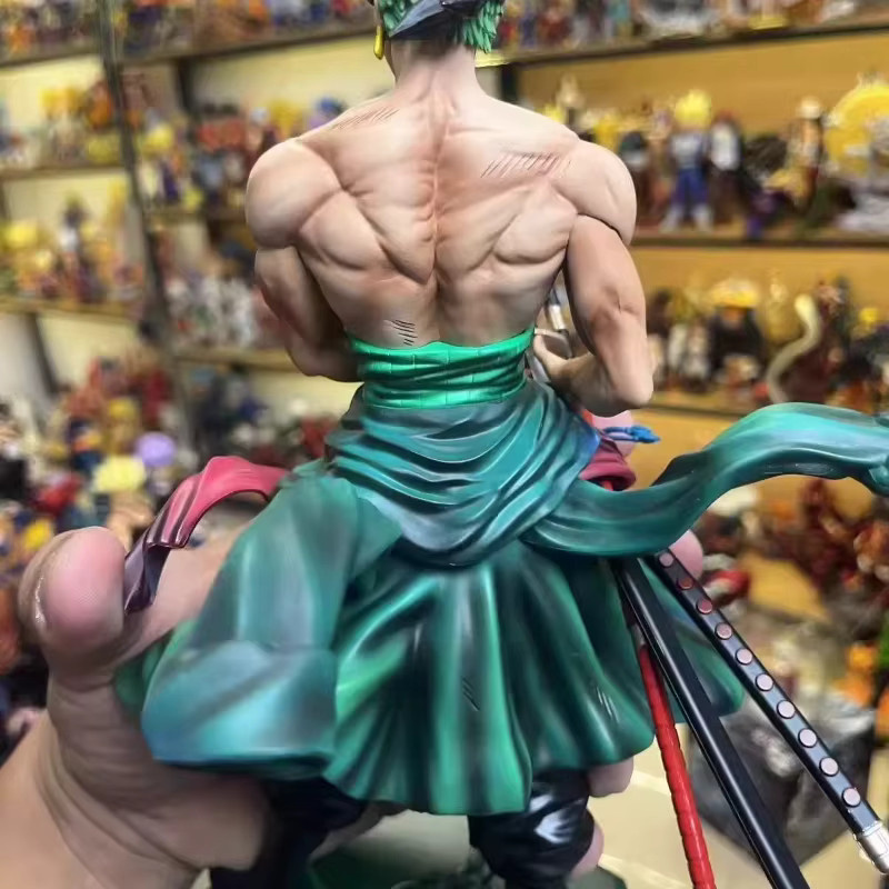 Bandai One Piece Jinshan Zoro Actionfigur, 26cm, mit Sockel - Bild 6