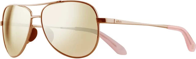 Revo Relay II Sonnenbrille Damen, Aviator, Metall, beige, gold - Bild 1