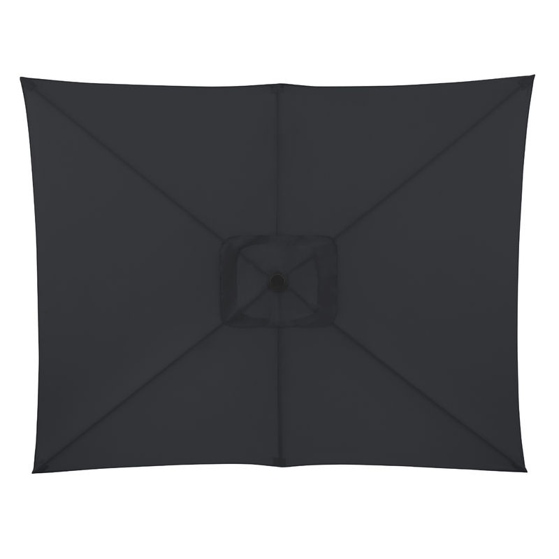 Doppler Sonnenschirm LIFE Mittelstockschirm anthrazit B: 250 cm, T: 200 cm - Bild 2