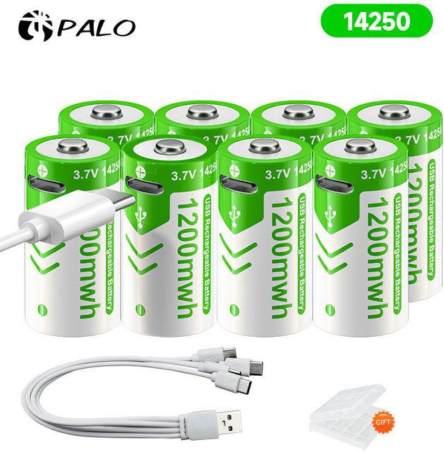 PALO Lithium 14250 Batterie 3,7 V 1200 mWh für PLC CNC Werkzeugmaschinen und Gaszähler - Bild 1