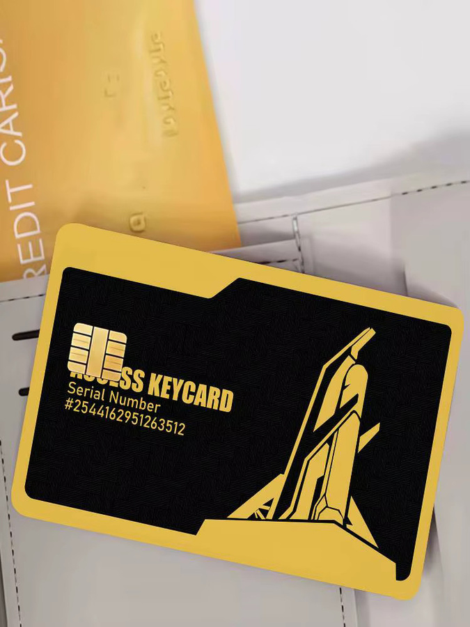 Delta Force President's Office Key Credit dekorative Karten-Aufkleber für Bankkarten und Metro Transit, kratzfest, 4 Stück - Bild 6