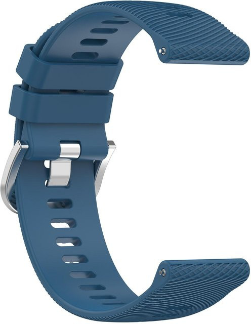 Uhrenarmband Silikon, 22 mm, blau, Unisex - Bild 1