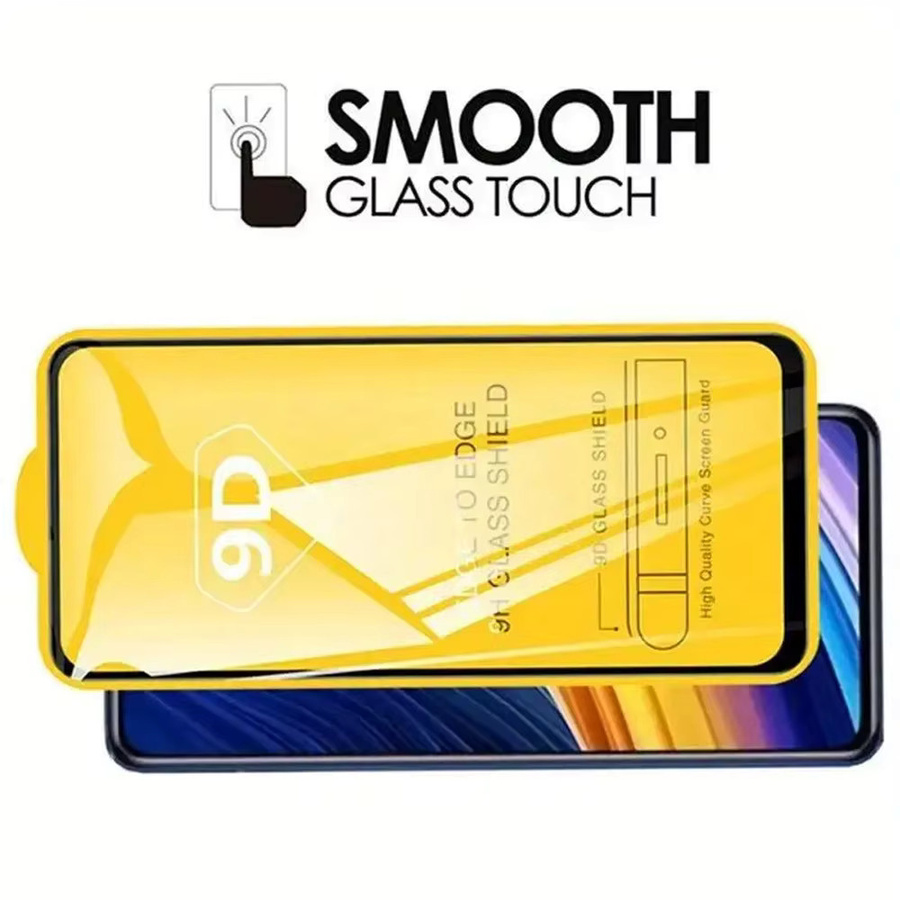 9D Vollflächiger Displayschutz aus gehärtetem Glas für Apple iPhone 17 17e 16 15 14 Pro Max 13 12 11 Pro X XR, transparent - Bild 4