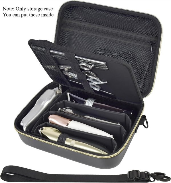 paiyule Etui für Haarschneidemaschinen, Schwarz, Unisex - Bild 1