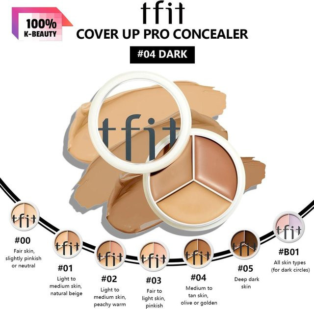 TFIT Cover Up Pro Concealer, 04 Dark, 15g - Bild 1