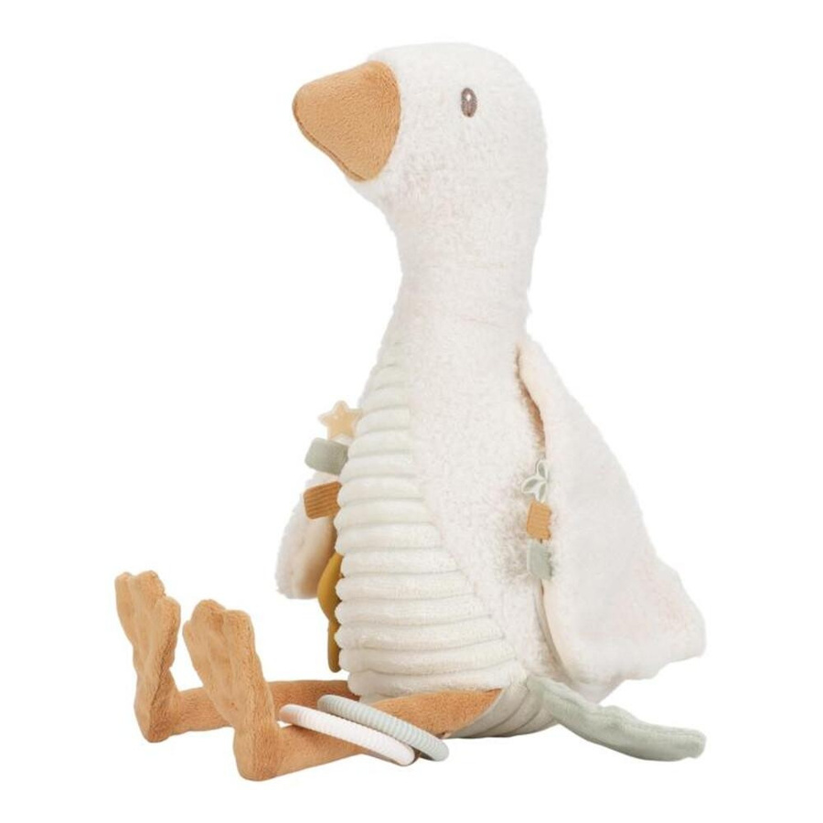 Little Dutch Kleine Gans, Aktivitätenkuscheltier, Weiß - Bild 1