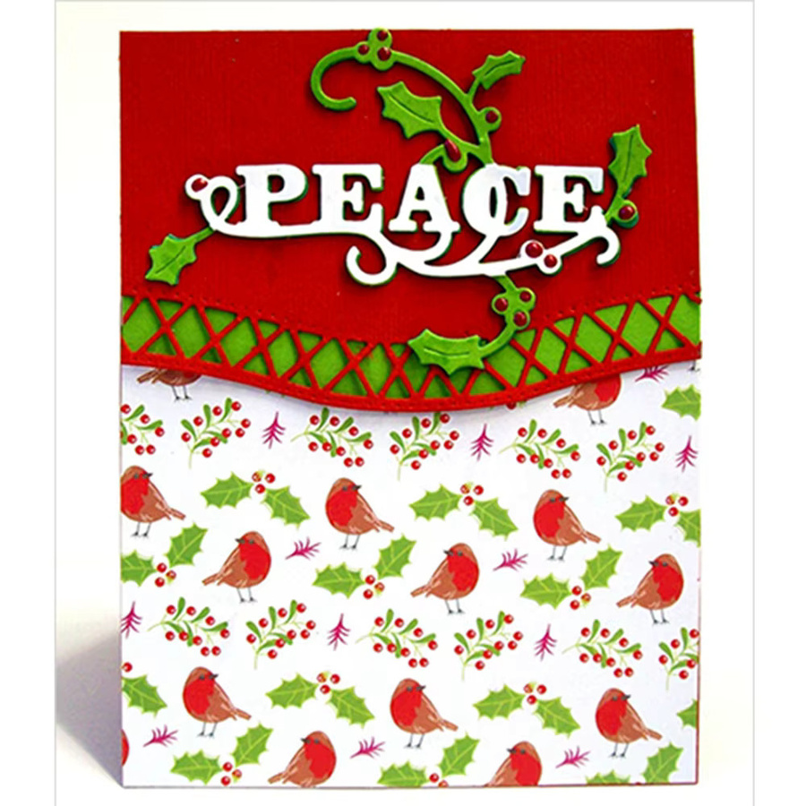 Silbernes Metall-Stanztwerkzeug Rentier für DIY Scrapbooking und Weihnachtsdekoration - Bild 2