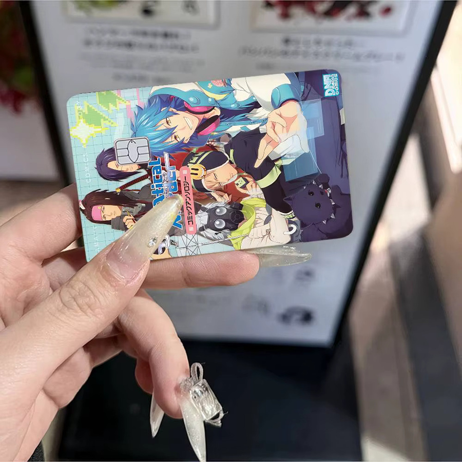 Wasserdichte Anime Aufkleber von Potdemiel für Bankkarten und Buspässe in Multicolor - Bild 3