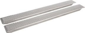 Stier Alu-Verladeschienen-Set Silber, B/H: 195 x 20 cm, Tragkraft 400 kg - Bild 1