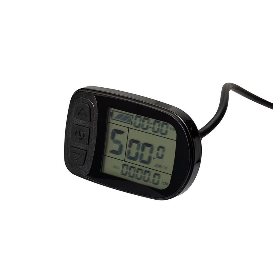 KT Intelligentes LCD-Display LCD5 für Elektrofahrräder, Bedienfeld in Schwarz, kompatibel mit 24V, 36V und 48V - Bild 2