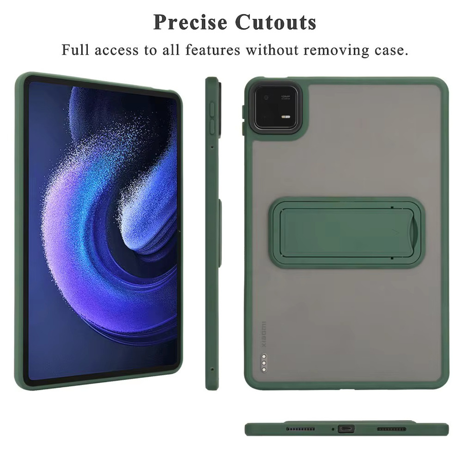 Stoßfeste Tablet-Schutzhülle für Xiaomi Pad 7, Pad 7 Pro, Mi Pad 6, Pad 6 Pro, SE und Redmi Pad 2 mit Standfunktion in Blau oder Grün - Bild 4