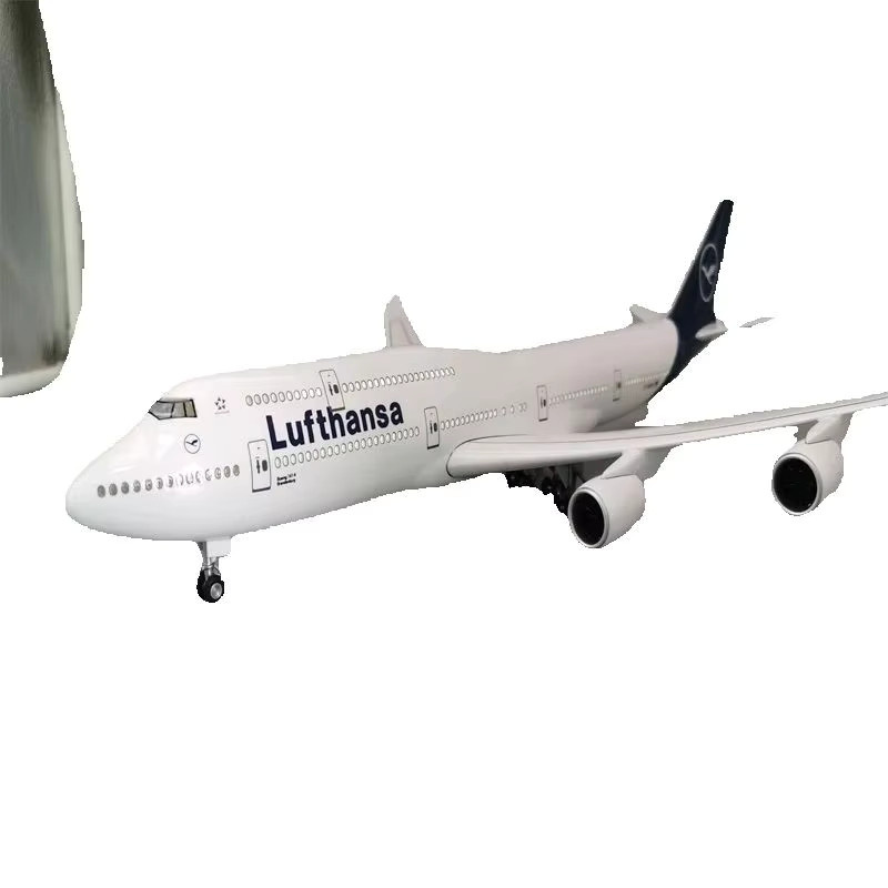 Lufthansa Airlines A380 Modellflugzeug aus Druckguss mit LED-Licht, Spannweite: 47 cm - Bild 3