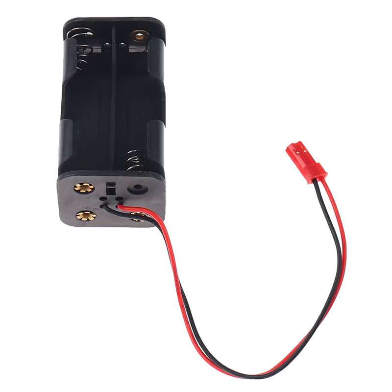 ZTOYL RC 4 x AA Batteriehalter mit Futaba-Stecker in Schwarz für Empfänger, Autos, Flugzeuge und Boote - Bild 3