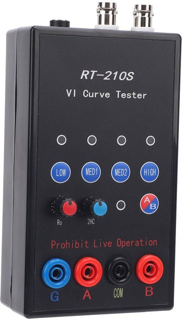 Fishine Kurventester A B Doppelkanal 210S VI ASA 4 Ebenen Leiterplatten Test-Reparaturwerkzeug in Schwarz - Bild 1