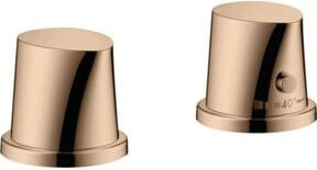 Hansgrohe Axor Starck Organic Badewannen-Fertigset mit Thermostatarmatur in Rosegold - Bild 1