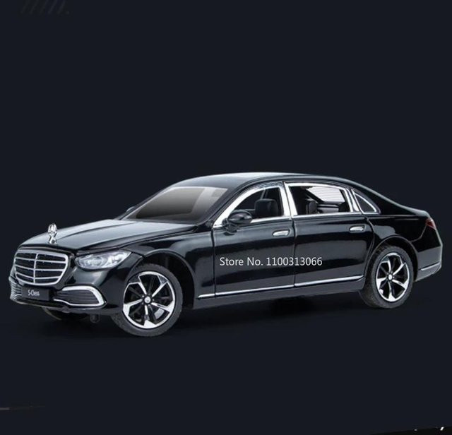 S400L GLS600 Legierungsautos Modelle, 1:24 Maßstab, mit Licht und Sound, ab 14 Jahren - Bild 1