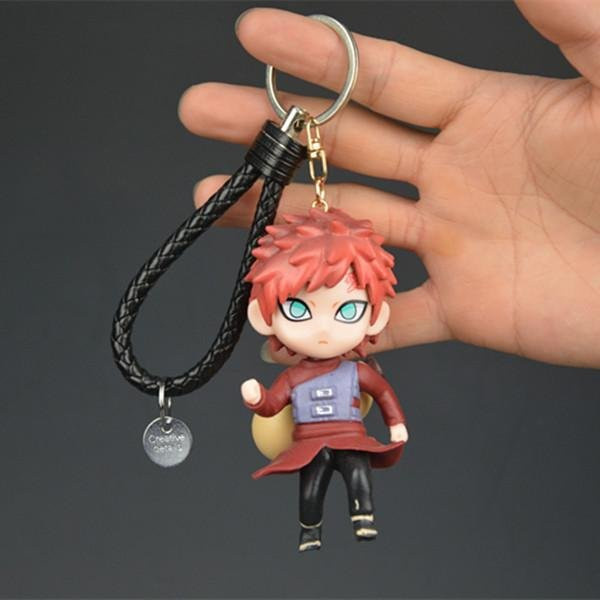 Naruto Anime Figur Schlüsselanhänger, Naruto, PVC, braun, ab 14 Jahren - Bild 1