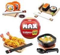 ZURU MAX Premium Snacks Sushi Bar Klemmbaustein Konstruktionsspielzeug in Bunt/Mehrfarbig - Bild 1