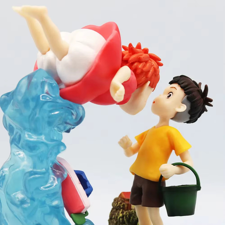 Bandai Anime Ponyo on the Cliff Action Figur, 15 cm, Kunststoff - Bild 2