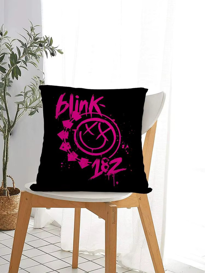 B-Blink B-Blink 182 Band Kissenbezug in Schwarz, quadratisch, 30 x 30 cm - Bild 5