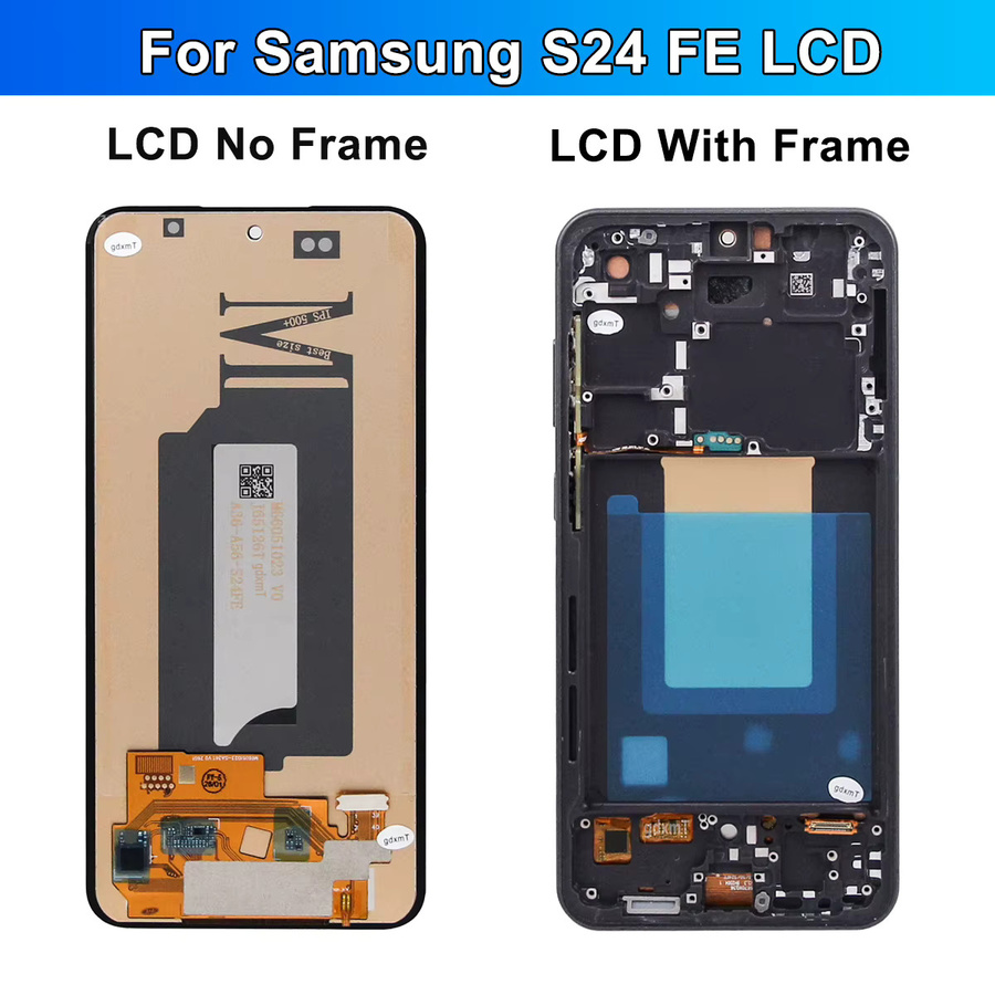 Samsung S24 FE LCD-Display Ersatz mit TFT-Qualität und Touchscreen in Schwarz für SM-S721U S721B S721B/DS - Bild 3