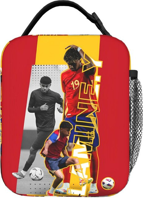 Isolierte Lunchtasche Lamine Yamal von Fancy Style Studio, Tragbare Thermotasche für Bento und Outdoor, Mehrfarbig, One Size - Bild 1
