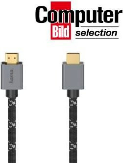 Hama Ultra High Speed HDMI-Kabel Schwarz-Grau, Länge: 2,0 m - Bild 2