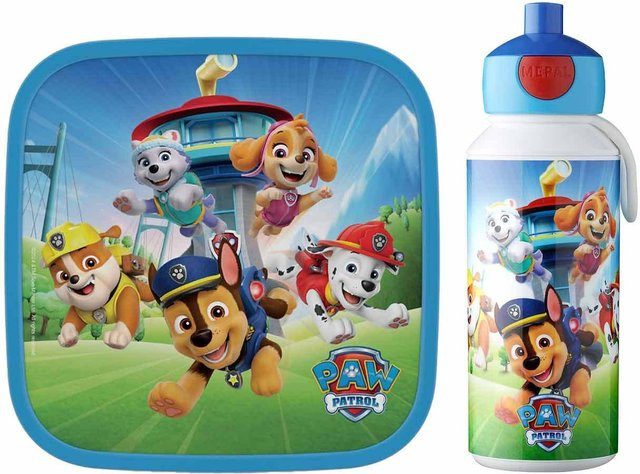 Mepal Lunchset Campus XL Multicolour aus Kunststoff mit Besteck und Trennfächern, auslaufsicher - Bild 1