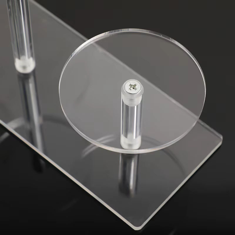 Transparentes Acryl Cupcake Display und Schmuckständer in minimalistischem Design - Bild 2