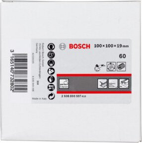 Bosch Lamellenschleifwalze für Winkelschleifer mit Durchmesser 100 mm und 19 mm Breite - Bild 2