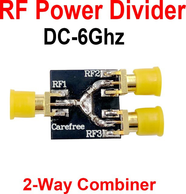 DykbRadio RF Power Divider 1 MHz - 6 GHz 2-Wege Mikrowellen-Splitter und Combiner für HAM Radio Verstärker - Bild 1