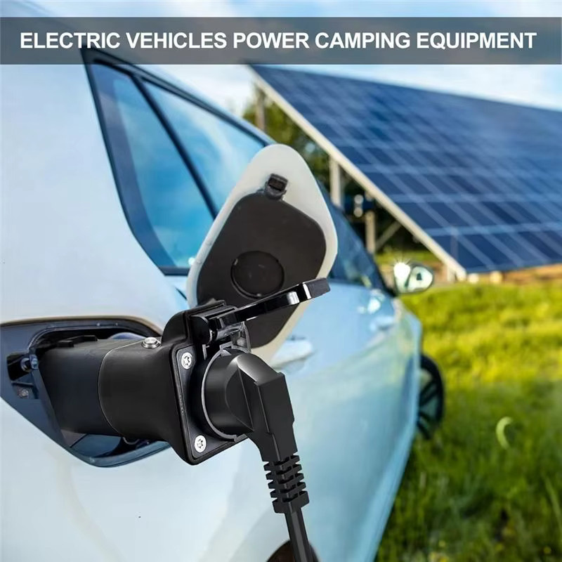 BYD V2L-Entladeadapter Typ 2 EV-Kabel in Schwarz für Fahrzeug-zu-Last-Entladegeräte - Bild 2