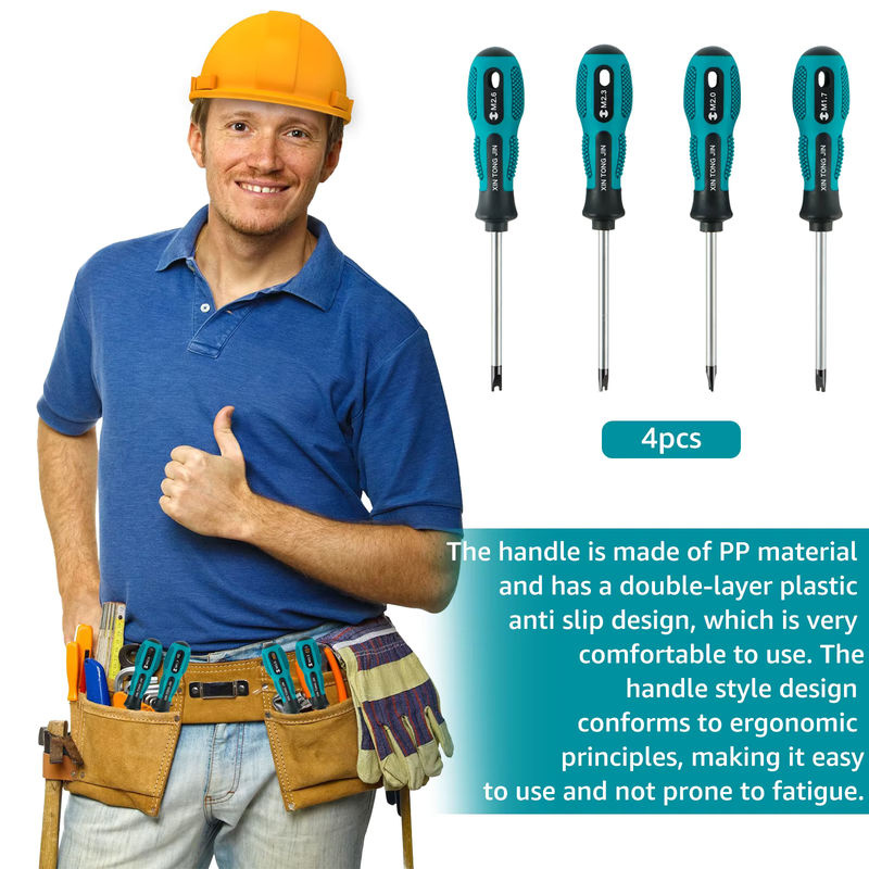 Toorise 4-teiliges Präzisions-Schraubendreher-Set aus Stahl mit U-förmigem Kopf für professionelle Reparaturen - Bild 3