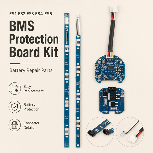 Ninebot Batterie-BMS-Schutzplatinen-Set für ES1 ES2 ES3 ES4 ES5 Elektroroller Ersatz- und Reparaturteile in Blau - Bild 1