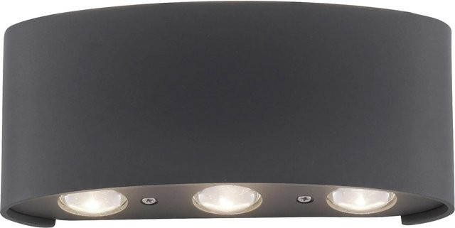 Paul Neuhaus LED-Wandleuchte Carlo 3-flammig Anthrazit B/H/T: 17 x 8 cm - Bild 2