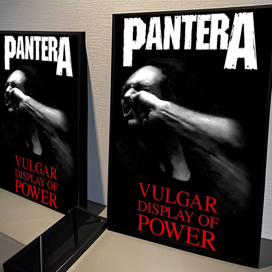Vintage Poster Pantera Album Wanddekoration aus Papier für dein Zuhause oder Café, B/H: 10 x 15 cm - Bild 2
