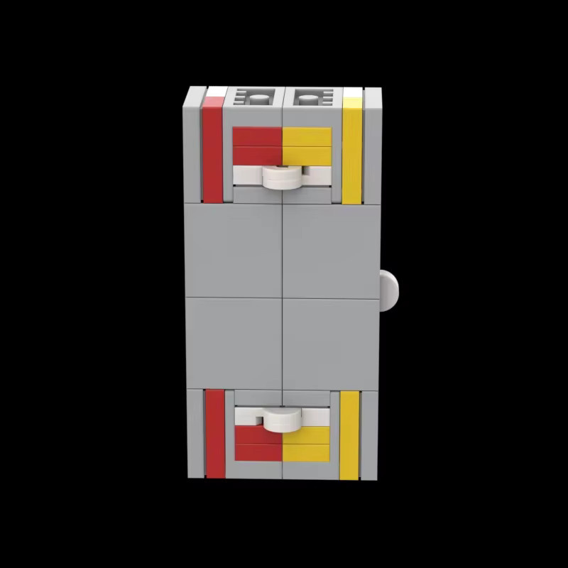 Foam Rain Mini Bricks Unendlichkeit Cube Stress Relief Spielzeug aus Kunststoff, 64 Stück, Mehrfarbig - Bild 2