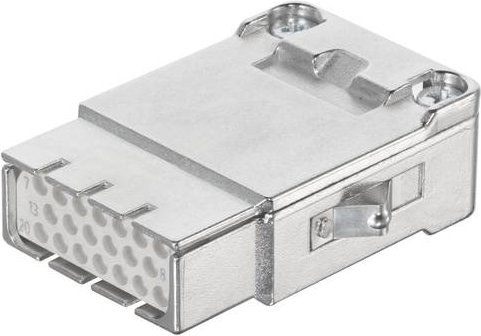 HARTING Stifteinsatz 09140203114 in Silber aus Kunststoff für 20 Crimpen - Bild 1
