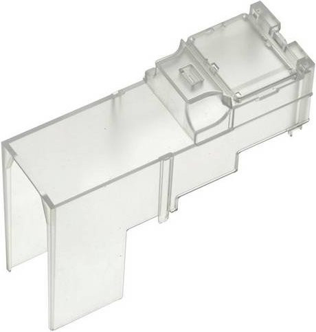 Hager Anschlussraumabdeckung LVZ00AL standard für LV NH00 60/100mm transparent - Bild 1
