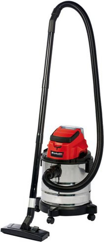 Einhell Power X-Change Akku-Nass-Trockensauger TC-VC 18/20 Li S-Solo in Rot und Silber mit 20 l Behältervolumen - Bild 2