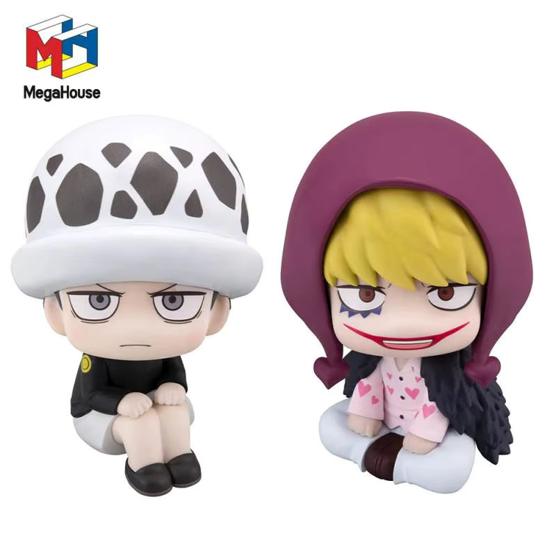 MegaHouse Look up ONE PIECE Actionfigur Trafalgar D. Water Law und Donquixote Rosinante Q-Version Anime-Modell, mehrfarbig, Höhe: 11 cm - Bild 4