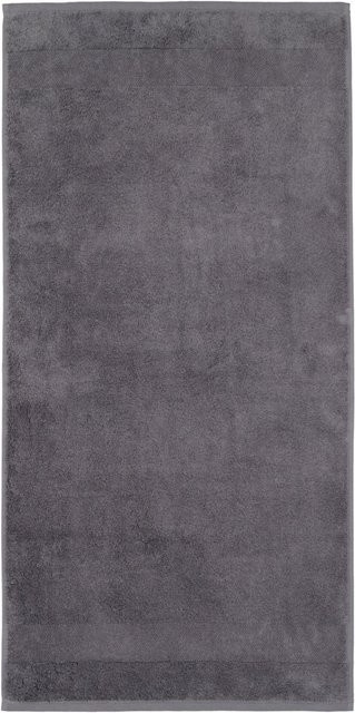 V&B ONE Handtuch aus Baumwolle in Grau, Frottier, Oeko-Tex Standard 100 - Bild 1