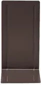 ALCO Buchstütze aus Stahl und Kunststoff in Schwarz oder Braun, B/T/H: 24,0 x 13,0 x 14,0 cm - Bild 1