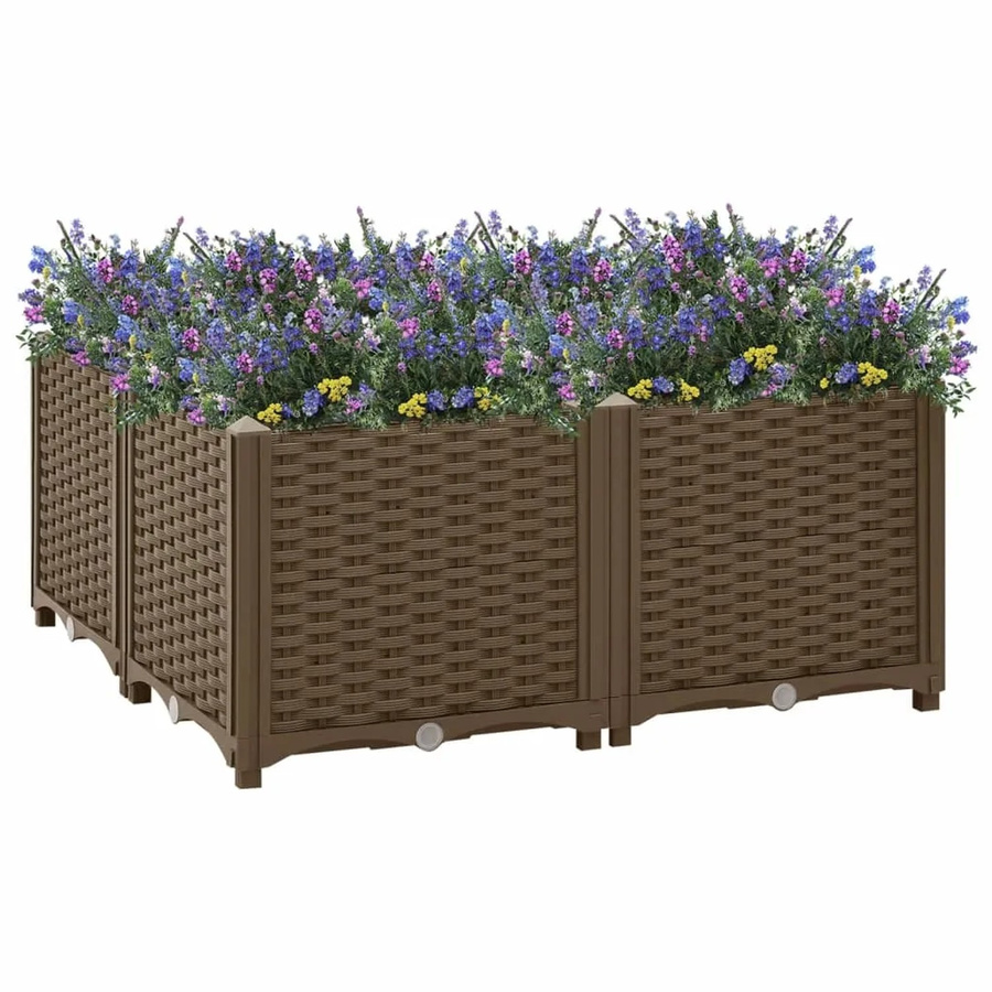 Hochbeet furnicato aus Polypropylen B/T/H: 80 x 80 x 38 cm - Bild 2
