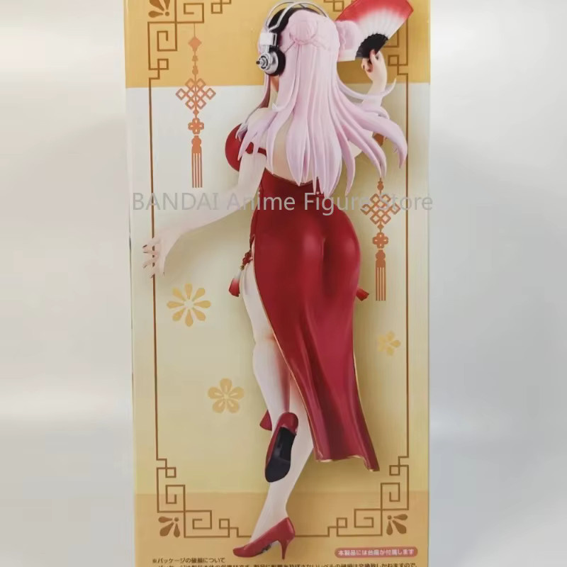 FuRyu Super Sonico Trio-Try-iT Figur, im chinesischen Kleid, Cheongsam, 21 cm, ab 15 Jahren - Bild 2