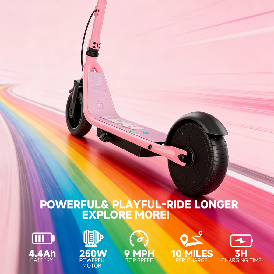 JUICEASE LPb5 Elektroroller, faltbarer Kinder-E-Scooter, ab 6 Jahre - Bild 2