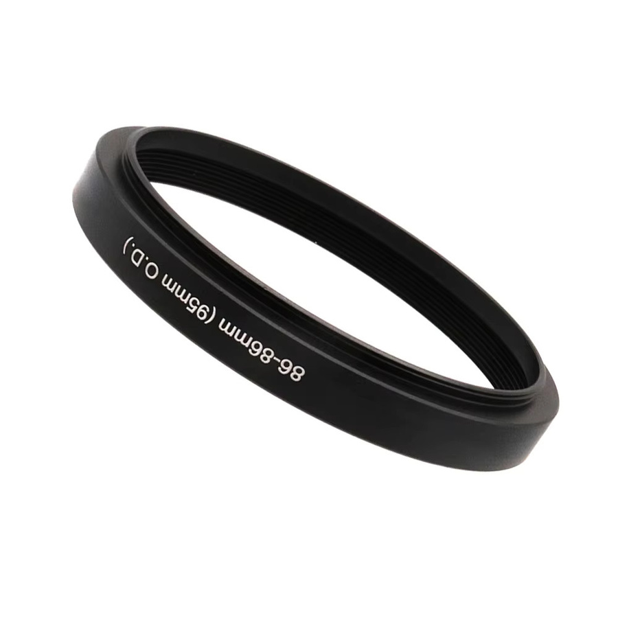Objektivfilter Adapter Step-Up-Ring für 95 mm oder 86 mm Matte Box, Schwarz, 86 mm Außendurchmesser - Bild 3