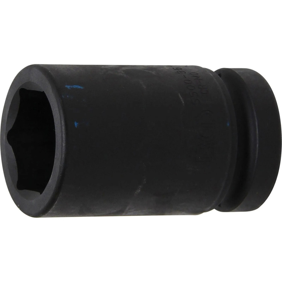 BGS Kraft-Steckschlüssel-Einsatz Sechskant tief 5500-36 mit 25 mm (1 Zoll) Innenvierkant und 36 mm Schlüsselweite - Bild 2