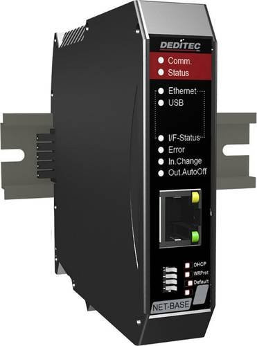 Deditec NET-CPU-BASE Multifunktionsmodul mit USB und Ethernet in Schwarz - Bild 1