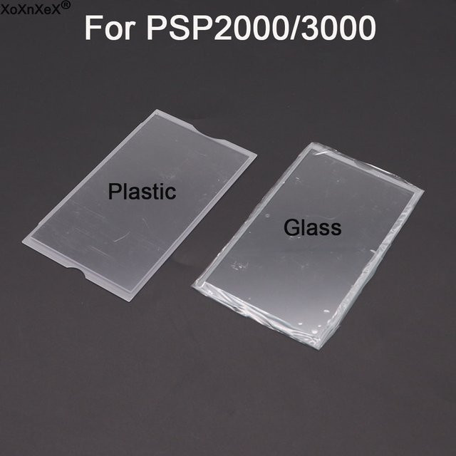 XOXNXEX Glas-Kunststoff-Linsen-Spiegelabdeckung für PSP2000 und PSP 3000 in Transparent - Bild 1